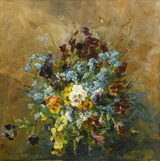 Nature morte avec pensées - Olga Wisinger-Florian