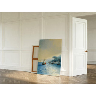 Navires sur le Bosphore, Constantinople - Ivan Konstantinovich Aivazovsky | Reproduction Tableau Décoration murale affiche copie