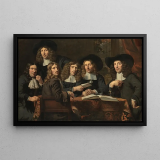 Nicolaes Maes - The officers of the Amsterdam Surgeons Guild.webp