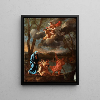 Nicolas Poussin - The Return of the Holy Family to Nazareth.webp