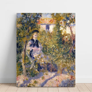 Nini dans le jardin - Pierre-Auguste Renoir | Reproduction Tableau Décoration murale affiche copie