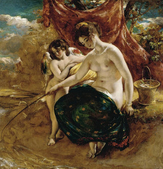 Nymphe à la pêche - William Etty