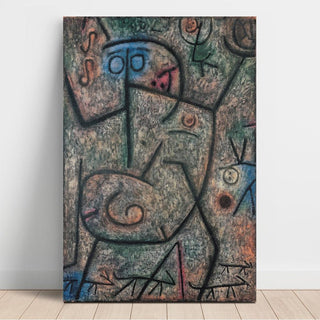 Oh ! Ces rumeurs ! - Paul Klee | Reproduction Tableau Décoration murale affiche copie