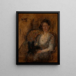 Olga Boznanska - Study of a Female Figure.webp