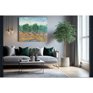 Oliveraie - Vincent Van Gogh | Reproduction Tableau Décoration murale affiche copie