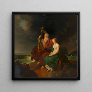 Ossian et Malvina - Johann Peter Krafft