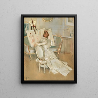 Paul Csar Helleu - La Connaisseuse.webp