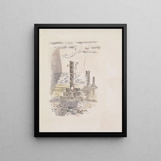 Paul Nash - Design for Urne Buriall Sorrow.webp