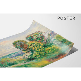 Paysage - Pierre-Auguste Renoir | Reproduction Tableau Décoration murale affiche copie