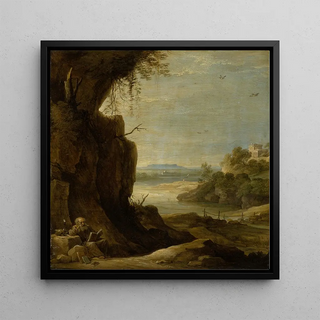 Paysage du sud avec Saint Antoine l'Ermite - David Teniers le Jeune