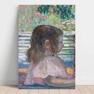 Petite Tête De Profil - Henri Lebasque | Reproduction Tableau Décoration murale affiche copie