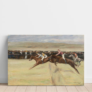 Pferderennen in den Cascinen - Max Liebermann | Reproduction Tableau Décoration murale affiche copie