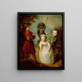 Philippe Mercier - Playing Soldier.webp