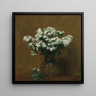Phlox blancs dans un vase - Henri Fantin-Latour