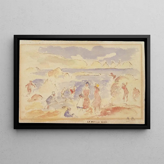 PierreAuguste Renoir - Beach Scene.webp