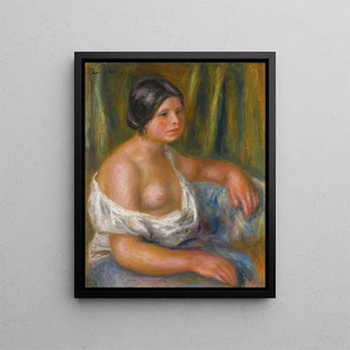 PierreAuguste Renoir - Femme En Bleu.webp