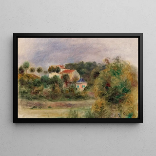 PierreAuguste Renoir - Houses in a Park Maisons dans un parc.webp