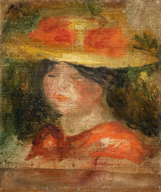 PierreAuguste Renoir - Tte de femme en chapeau.webp