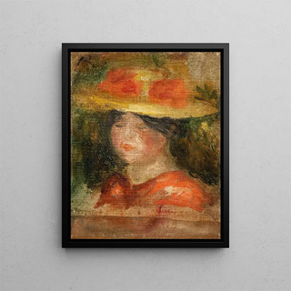 PierreAuguste Renoir - Tte de femme en chapeau.webp
