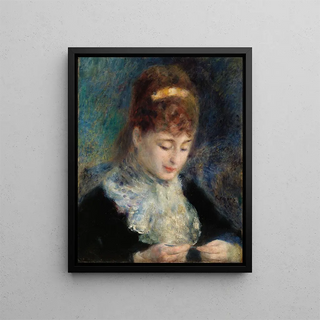 PierreAuguste Renoir - Woman Crocheting Femme faisant du crochet.webp