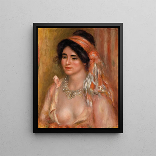 PierreAuguste Renoir - Woman with Black Hair Jeune femme avec cheveux noirs buste.webp