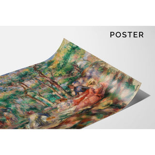 Pique-nique Le Déjeuner sur l'Herbe - Pierre-Auguste Renoir | Reproduction Tableau Décoration murale affiche copie