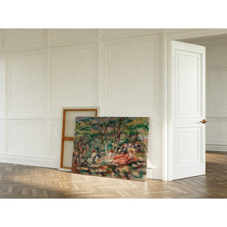 Pique-nique Le Déjeuner sur l'Herbe - Pierre-Auguste Renoir | Reproduction Tableau Décoration murale affiche copie