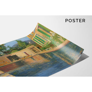 Piscine, Sud de la France - Sir John Lavery | Reproduction Tableau Décoration murale affiche copie