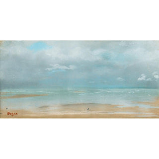 Plage à Marée Basse - Edgar Degas | Reproduction Tableau Décoration murale affiche copie