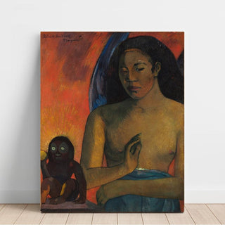 Poèmes Barbares - Paul Gauguin | Reproduction Tableau Décoration murale affiche copie