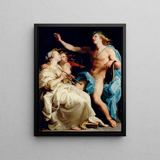 Pompeo Batoni - Apollo And Two Muses.webp