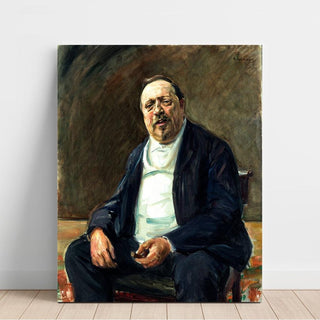 Portrait d'Alfred von Berger - Max Liebermann | Reproduction Tableau Décoration murale affiche copie