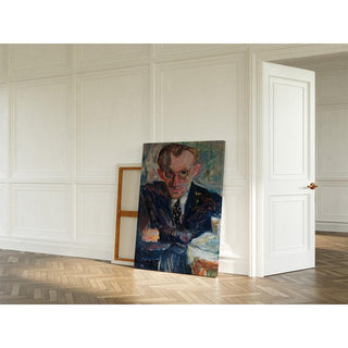 Portrait d'un homme aux lunettes - Sasza Blonder | Reproduction Tableau Décoration murale affiche copie