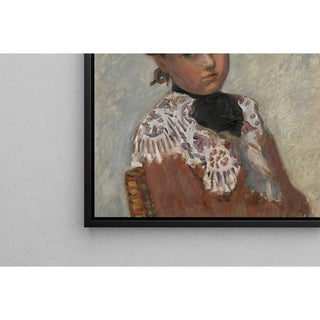Portrait de Jeune Femme Or Le Chapeau - Pierre Bonnard | Reproduction Tableau Décoration murale affiche copie