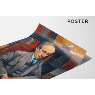 Portrait de Ronald Davis - Louis Marcoussis | Reproduction Tableau Décoration murale affiche copie