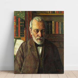 Portrait du poète Friedrich Kuhlbarse - Konrad Mägi | Reproduction Tableau Décoration murale affiche copie