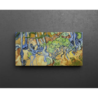 Racines des arbres - Vincent van Gogh | Reproduction Tableau Décoration murale affiche copie