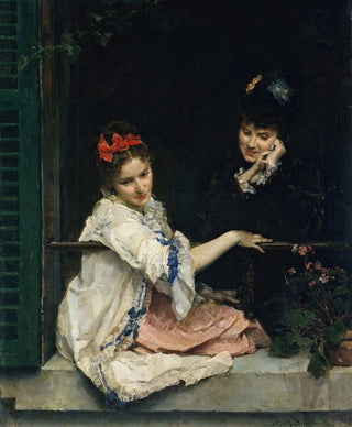 Raimundo de Madrazo y Garreta - Girls at a Window.webp