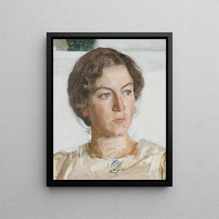 Richard Bergh - Portrait of Bodil Faber artist Viggo Johansens daughter.webp