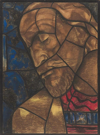 Richard Nicolas Roland Holst - Ontwerp voor raam in het Noordertransept in de Dom te Utrecht 26.webp