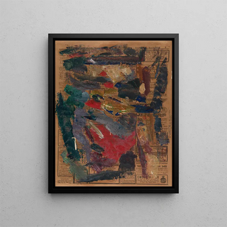 Rik Wouters - Colours Used in Self Portrait with Black Eye Patch.webp