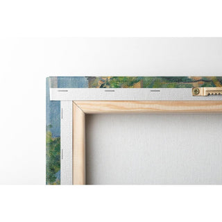 Rochers, pins et mer à l'Estaque - Paul Cézanne | Reproduction Tableau Décoration murale affiche copie