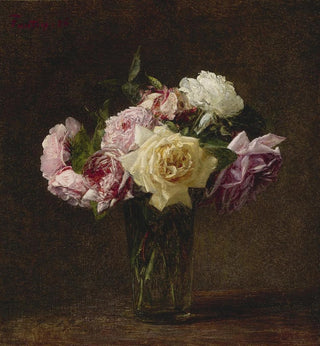 Roses dans une boule de verre - Henri Fantin-Latour