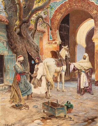 Rudolf Ernst - The Farrier.webp