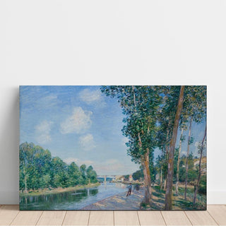 Saint-Mammès, June Sunshine - Alfred Sisley | Reproduction Tableau Décoration murale affiche copie