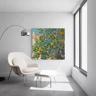 Art print | Lemon trees at La Mortola - Theo van Rysselberghe