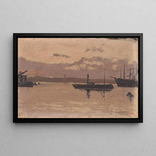 Santiago Rusiol - Sketch of a Port.webp