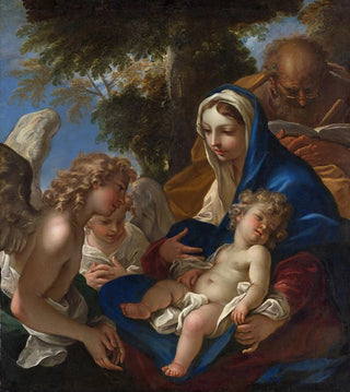Sebastiano Ricci - The Holy Family with Angels.webp