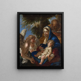 Sebastiano Ricci - The Holy Family with Angels.webp