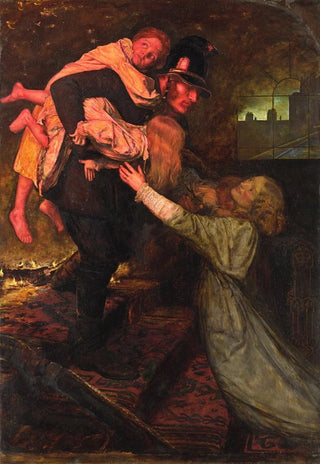 Sir John Everett Millais - The rescue.webp
